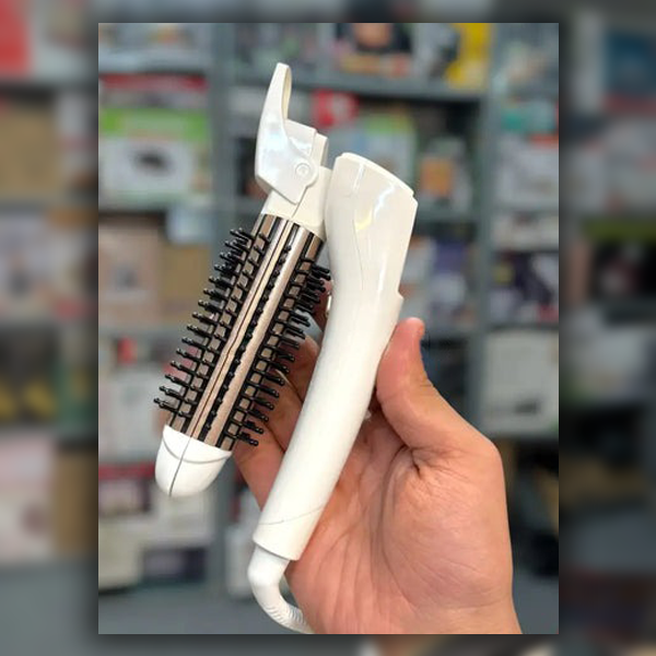 2-in-1 Hair Straightener & Brush